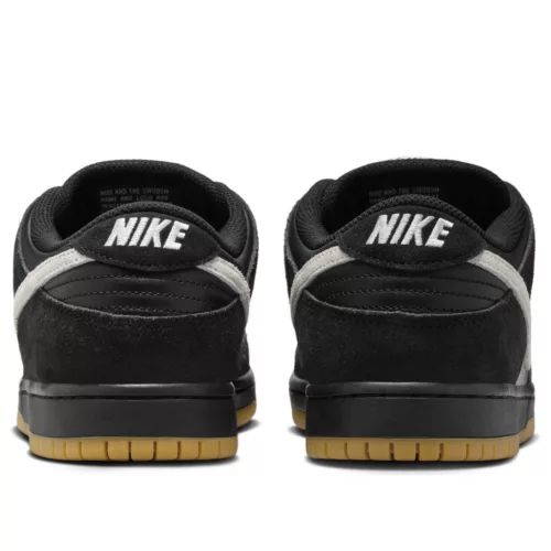 Nike Dunk Low Pro SB Black White Gum pánske nízke mestské tenisky čierne biele