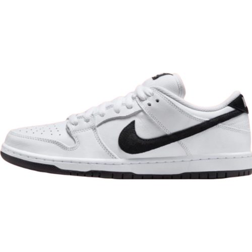 Nike SB Dunk Low 'White Black' Alacsony Szárú Gördeszkás Cipő Fehér-Fekete – Zoom Air Dupla Sűrűségű Talp