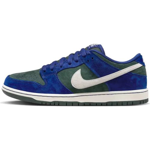 Nike SB Dunk Low 'Deep Royal Blue' Alacsony Szárú Gördeszkás Cipő Mélykék-Fehér – Zoom Air Dupla Talp