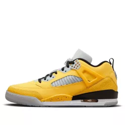 Jordan Spizike Low Lightning nízke streetové tenisky — produktová fotografia na bielom pozadí, bočný pohľad
