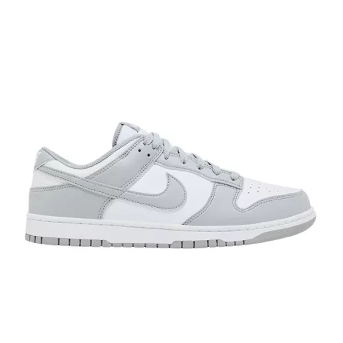 Nike Dunk Low White Light Smoke Grey pánske nízke mestské tenisky biele sivé
