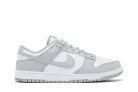 Nike Dunk Low White Light Smoke Grey pánske nízke mestské tenisky biele sivé