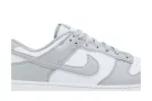 Nike Dunk Low White Light Smoke Grey pánske nízke mestské tenisky biele sivé