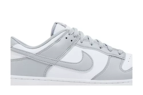 Nike Dunk Low White Light Smoke Grey pánske nízke mestské tenisky biele sivé