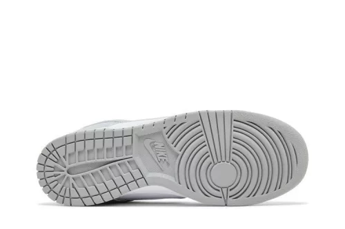 Nike Dunk Low White Light Smoke Grey pánske nízke mestské tenisky biele sivé