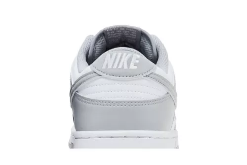 Nike Dunk Low White Light Smoke Grey pánske nízke mestské tenisky biele sivé