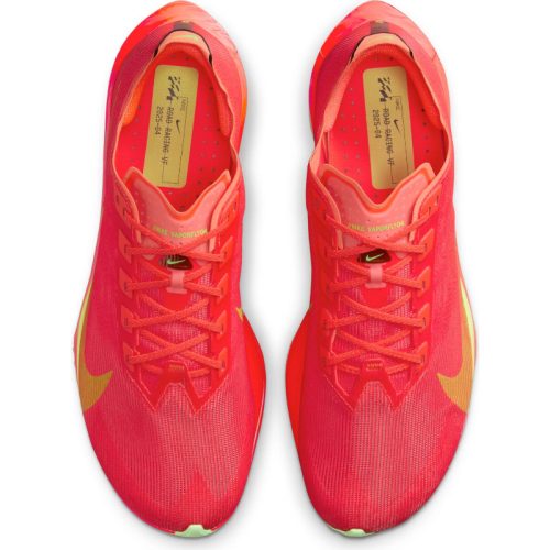 Nike ZoomX Vaporfly Next% 4 'Bright Crimson Mint Foam Cave Purple Lime Blast'