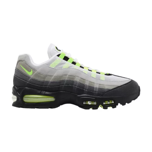 Nike Air Max 95 Big Bubble Neon (GS) detské nízke mestské tenisky čierne žlté šedé