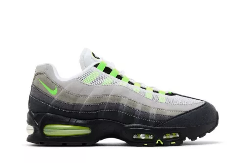 Nike Air Max 95 Big Bubble Neon (GS) detské nízke mestské tenisky čierne žlté šedé