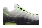 Nike Air Max 95 Big Bubble Neon (GS) detské nízke mestské tenisky čierne žlté šedé