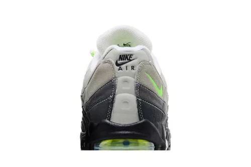 Nike Air Max 95 Big Bubble Neon (GS) detské nízke mestské tenisky čierne žlté šedé