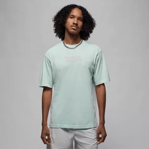 Tatum T-Shirt Spruce Aura/Quartz Patina pánske tričko — produktová fotografia na bielom pozadí, bočný pohľad