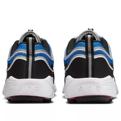 Nike Air Zoom Spiridon SP Signal Blue nízke streetové tenisky modré — produktová fotografia na bielom pozadí, bočný pohľad
