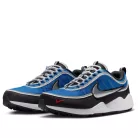 Nike Air Zoom Spiridon SP Signal Blue nízke streetové tenisky modré — produktová fotografia na bielom pozadí, bočný pohľad