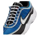 Nike Air Zoom Spiridon SP Signal Blue nízke streetové tenisky modré — produktová fotografia na bielom pozadí, bočný pohľad