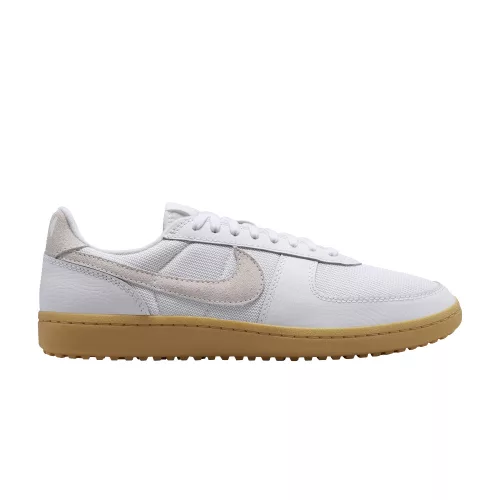 Nike Field General '82 White Gum nízke streetové tenisky biele — produktová fotografia na bielom pozadí, bočný pohľad