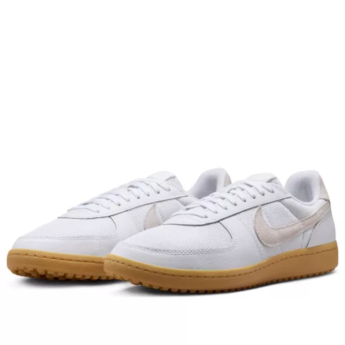Nike Field General '82 White Gum nízke streetové tenisky biele — produktová fotografia na bielom pozadí, bočný pohľad