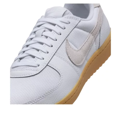 Nike Field General '82 White Gum nízke streetové tenisky biele — produktová fotografia na bielom pozadí, bočný pohľad