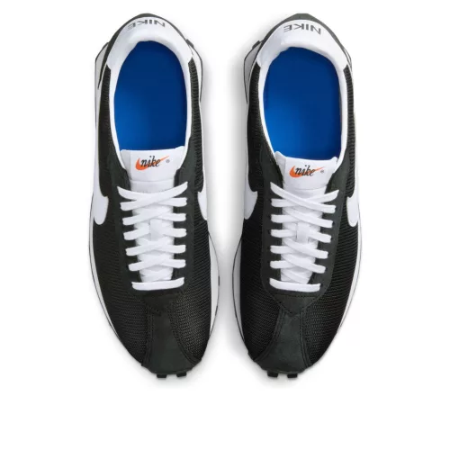 Nike LD-1000 Black White nízke streetové tenisky čierne-biele — produktová fotografia na bielom pozadí, bočný pohľad