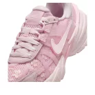 Nike V2K Run Pink Foam Arctic Pink dámske nízke streetové tenisky ružové — produktová fotografia na bielom pozadí, bočný pohľad