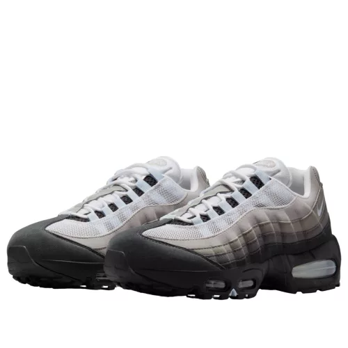 Nike Air Max 95 OG Big Bubble Blue Tint dámske nízke streetové tenisky modré — produktová fotografia na bielom pozadí, bočný pohľad