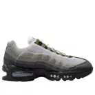 Nike Air Max 95 OG Big Bubble Black Medium Olive dámske nízke streetové tenisky olivové-čierne — produktová fotografia na bielom pozadí, bočný pohľad