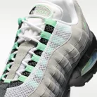 Nike Air Max 95 OG Big Bubble Fresh Mint dámske nízke streetové tenisky mentolové — produktová fotografia na bielom pozadí, bočný pohľad