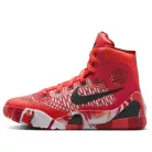 Nike Kobe 9 Elite Protro Christmas (2024) detské nízke basketbalové tenisky — produktová fotografia na bielom pozadí, bočný pohľad