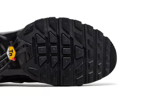 Nike Air Max Plus SE Black Chrome Silver (Women's) dámske nízke mestské tenisky čierne