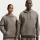 Nike x NOCTA Fleece CS Hoodie 2 Olive Grey mikina s kapucňou hnedá-olivová — produktová fotografia na bielom pozadí, bočný pohľad