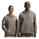 Nike x NOCTA Fleece CS Hoodie 2 Olive Grey mikina s kapucňou hnedá-olivová — produktová fotografia na bielom pozadí, bočný pohľad