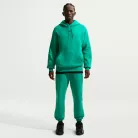 Nike x NOCTA Fleece CS Hoodie 2 Neptune Green mikina s kapucňou zelená — produktová fotografia na bielom pozadí, bočný pohľad