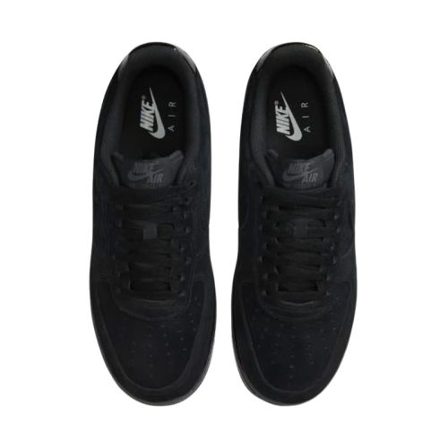 Nike Air Force 1 '07 'Triple Black Suede'
