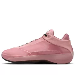 Jordan 40 Dusty Rose nízke streetové tenisky — produktová fotografia na bielom pozadí, bočný pohľad