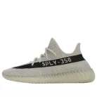 adidas Yeezy Boost 350 V2 Slate nízke streetové tenisky — produktová fotografia na bielom pozadí, bočný pohľad