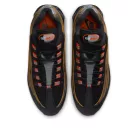 Nike Air Max 95 Safety Orange Camo nízke streetové tenisky čierne-béžové — produktová fotografia na bielom pozadí, bočný pohľad