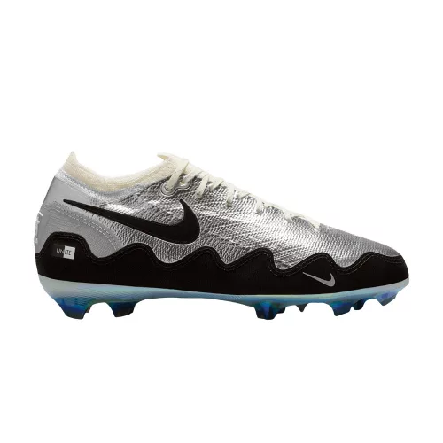 Nike Zoom Mercurial Vapor 16 Elite FG Patta Waves White Black (GS) detské nízke kopačky biele čierne