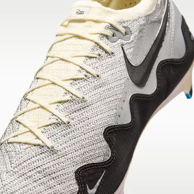 Nike Zoom Mercurial Vapor 16 Elite FG Patta Waves White Black (GS) detské nízke kopačky biele čierne