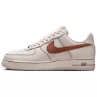 Nike Air Force 1 '07 LV8 'Ivory Saddle Brown' pánske nízke mestské tenisky béžová hnedá