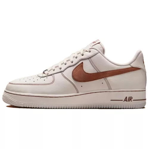 Nike Air Force 1 '07 LV8 'Ivory Saddle Brown' pánske nízke mestské tenisky béžová hnedá