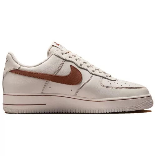 Nike Air Force 1 '07 LV8 'Ivory Saddle Brown' pánske nízke mestské tenisky béžová hnedá