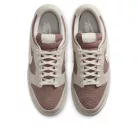 Nike Dunk Low Gore-Tex Light Bone nízke streetové tenisky béžové — produktová fotografia na bielom pozadí, bočný pohľad
