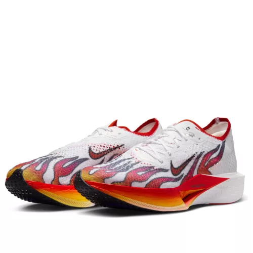 Nike ZoomX Vaporfly Next% 3 FK Ekiden Pack nízke bežecké tenisky — produktová fotografia na bielom pozadí, bočný pohľad