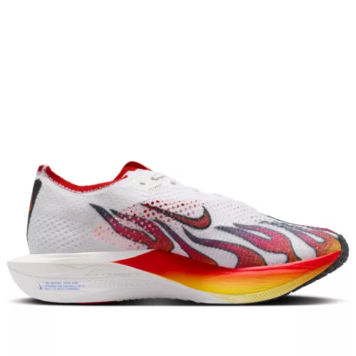 Nike ZoomX Vaporfly Next% 3 FK Ekiden Pack nízke bežecké tenisky — produktová fotografia na bielom pozadí, bočný pohľad