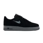 Nike Air Force 1 Low '07 Jewel Black Cool Grey pánske nízke mestské tenisky čierne sivé