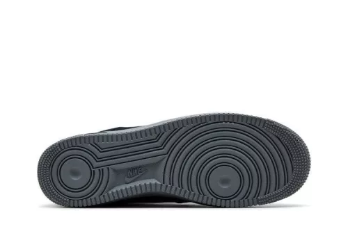 Nike Air Force 1 Low '07 Jewel Black Cool Grey pánske nízke mestské tenisky čierne sivé