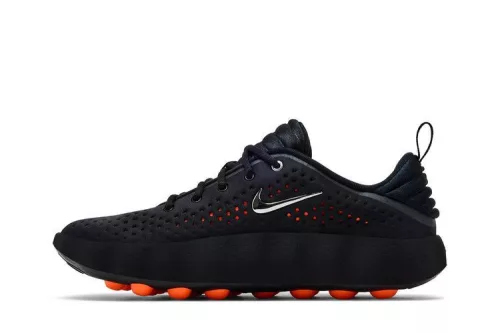 Nike Mind 002 Black Hyper Crimson pánske nízke mestské tenisky čierne