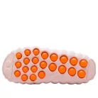 Nike Mind 001 Slide Pearl Pink dámske šľapky ružové — produktová fotografia na bielom pozadí, bočný pohľad