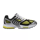 Nike Air Peg 2K5 Opti Yellow Metallic Silver dámske nízke streetové tenisky žlté-strieborné — produktová fotografia na bielom pozadí, bočný pohľad