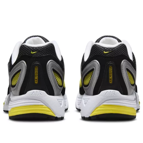 Nike Air Peg 2K5 Opti Yellow Metallic Silver dámske nízke streetové tenisky žlté-strieborné — produktová fotografia na bielom pozadí, bočný pohľad